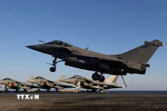 Máy bay chiến đấu Rafale của Pháp. (Ảnh: AFP/TTXVN)