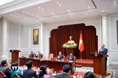 Tổng Bí thư, Chủ tịch nước Tô Lâm phát biểu. (Ảnh: Thống Nhất/TTXVN)