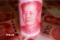 Đồng nhân dân tệ của Trung Quốc. (Ảnh: Reuters/TTXVN)
