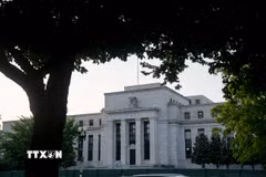 Trụ sở Cục Dự trữ Liên bang Mỹ (Fed) tại Washington, D.C., Mỹ. (Ảnh: THX/TTXVN)