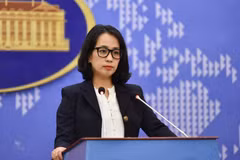 Người phát ngôn Bộ Ngoại giao Phạm Thu Hằng. (Ảnh: Bộ Ngoại giao)