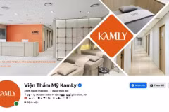 Fanpage Facebook "Viện Thẩm mỹ Kamly."