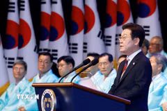 Tổng thống Hàn Quốc Lee Jae Myung. (Ảnh: Yonhap/TTXVN)