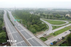 Cao tốc Nội Bài-Lào Cai. (Ảnh: Nguyễn Thảo/TTXVN)