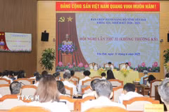 Quang cảnh hội nghị. (Ảnh: Đinh Thùy/TTXVN)