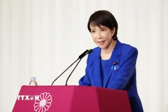 Bà Sanae Takaichi trở thành tân Thủ tướng Nhật Bản. (Ảnh: Kyodo/TTXVN)