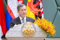 Thủ tướng Campuchia Hun Manet. (Ảnh: AKP/TTXVN phát)
