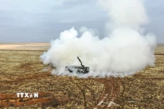 Tên lửa Iskander-K của Nga. (Ảnh: AFP/TTXVN)
