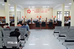 Mô hình chính quyền hai cấp đã phát huy hiệu quả bước đầu tại phường 3 Bảo Lộc (Lâm Đồng). (Ảnh: Nguyễn Dũng/TTXVN)