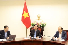 Phó Thủ tướng Hồ Quốc Dũng chủ trì làm việc với Bộ Tư pháp về tiến độ thực hiện chương trình công tác tháng 12/2025 của Bộ Tư pháp. (Nguồn: Báo Chính phủ)