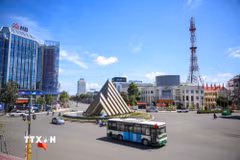 Tây Ninh đầu tư đồng bộ hạ tầng số, tạo nền tảng cho chuyển đổi số toàn diện. (Ảnh: Giang Phương/TTXVN)