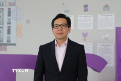 Giáo sư, Tiến sỹ Đặng Việt Anh, Đại học Manchester (Anh). (Ảnh: Hữu Tiến/TTXVN)