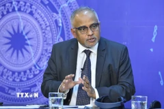 Ông Shantanu Chakraborty, Giám đốc Quốc gia Ngân hàng Phát triển châu Á (ADB) tại Việt Nam. (Ảnh: Minh Đức/TTXVN)