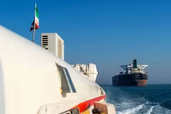Một tàu chở dầu của Iran. (Nguồn: Bloomberg)
