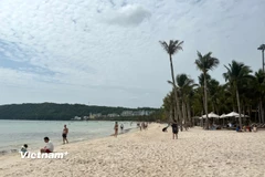 Bãi Khem, một trong những bãi biển đẹp nhất của Phú Quốc. (Nguồn: Vietnam+)