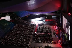 Lễ khai mạc Liên hoan phim quốc tế Busan lần thứ 30. (Nguồn: The Korea Times)