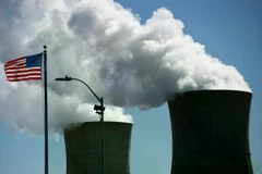 Nhà máy điện hạt nhân trên đảo Three Mile ở Middletown, Pennsylvania. (Nguồn: AFP)