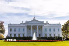 Nhà Trắng tại Washington, D.C., Mỹ. (Ảnh: THX/TTXVN)