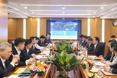 Quang cảnh buổi làm việc. (Nguồn: Cổng thông tin Bộ Xây dựng)