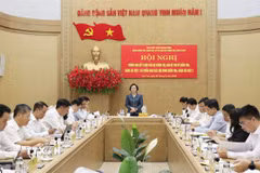 Quang cảnh hội nghị. (Ảnh: Đinh Thùy/TTXVN)