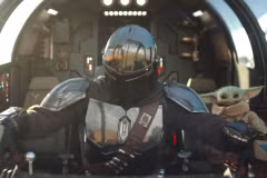Cảnh trong phim "Star Wars: The Mandalorian and Grogu." (Nguồn: Lucasfilm)