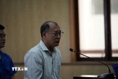 Bị cáo Phạm Minh An, cựu Giám đốc Sở Y tế tỉnh Bà Rịa-Vũng Tàu cũ. (Ảnh: Đoàn Mạnh Dương/TTXVN)