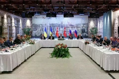 Cuộc đàm phán trực tiếp giữa Nga và Ukraine tại Istanbul. (Nguồn: DHA)