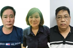 Các đối tượng bị bắt giữ. (Ảnh: Công an cung cấp)