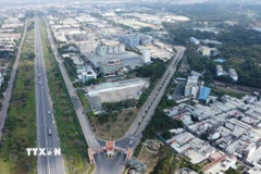 Một góc Khu công nghiệp Biên Hòa 2, tỉnh Đồng Nai. (Ảnh: Công Phong/TTXVN)
