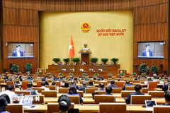 Quang cảnh phiên họp. (Ảnh: Doãn Tấn/TTXVN)