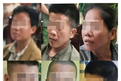 6 người nhập cảnh trái phép. (Ảnh: Biên phòng Thuận Bình cung cấp)