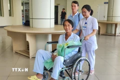 Sức khỏe người bệnh sau ghép tim xuyên Việt đã bình phục với các chỉ số lâm sàng ổn định. (Ảnh: Mai Trang/TTXVN)