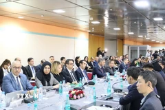 Phiên khai mạc Kỳ họp lần thứ 13 Ủy ban liên Chính phủ Việt Nam-Algeria. (Ảnh: Mạnh Hùng/TTXVN)