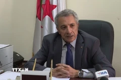 Ông Mourad Lamoudi, Ủy viên Trung ương phụ trách đối ngoại, Đảng Mặt trận Giải phóng Dân tộc Algeria. (Ảnh: Mạnh Hùng/TTXVN)