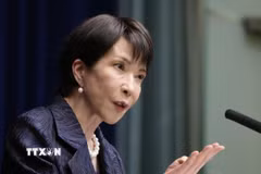 Thủ tướng Nhật Bản Sanae Takaichi. (Ảnh: Kyodo/TTXVN)