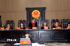 Tòa án nhân dân thành phố Hà Nội. (Ảnh minh họa: Kim Anh/TTXVN)