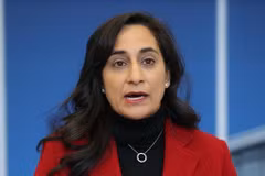 Ngoại trưởng Canada Anita Anand. (Nguồn: Anadolu)