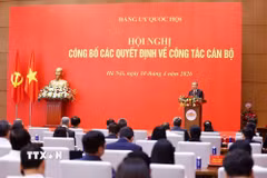 Tổng Bí thư, Chủ tịch nước Tô Lâm phát biểu giao nhiệm vụ. (Ảnh: Doãn Tấn/TTXVN)