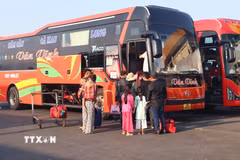 Không có phương án hoán đổi ngày làm việc để nghỉ liền 9 ngày trong dịp nghỉ lễ Giỗ Tổ Hùng Vương và nghỉ lễ 30/4, 1/5. (Ảnh: Tuấn Phi/TTXVN)