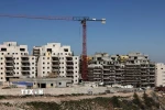 Công trình xây dựng khu định cư của Israel tại Bờ Tây ngày 29/2/2024. (Ảnh: Getty Images/TTXVN)