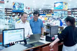 Nâng ngưỡng chịu thuế với hộ kinh doanh lên 1 tỷ đồng/năm, áp dụng từ 1/1/2026. (Ảnh: Nguyễn Thảo/TTXVN)