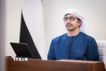 Phó Thủ tướng kiêm Ngoại trưởng UAE Sheikh Abdullah bin Zayed Al Nahyan. (Ảnh: IRNA/TTXVN)