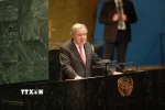 Tổng thư ký Liên hợp quốc, Antonio Guterres. (Nguồn: THX/TTXVN)