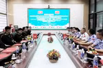 Quang cảnh buổi Hội đàm. (Ảnh: TTXVN phát)