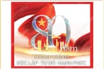 Logo Triển lãm “80 năm Hành trình Độc lập - Tự do - Hạnh phúc”