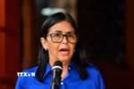 Quyền Tổng thống Delcy Rodriguez cảm ơn các quốc gia đã cung cấp viện trợ nhân đạo hỗ trợ các nạn nhân của trận động đất tại Venezuela. (Ảnh: THX/TTXVN)