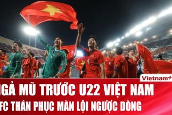AFC bàng hoàng thán phục màn ngược dòng “không tưởng” của U22 Việt Nam trước Thái Lan
