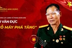Anh hùng Lực lượng vũ trang nhân dân Tô Văn Đực. (Nguồn: VTV)