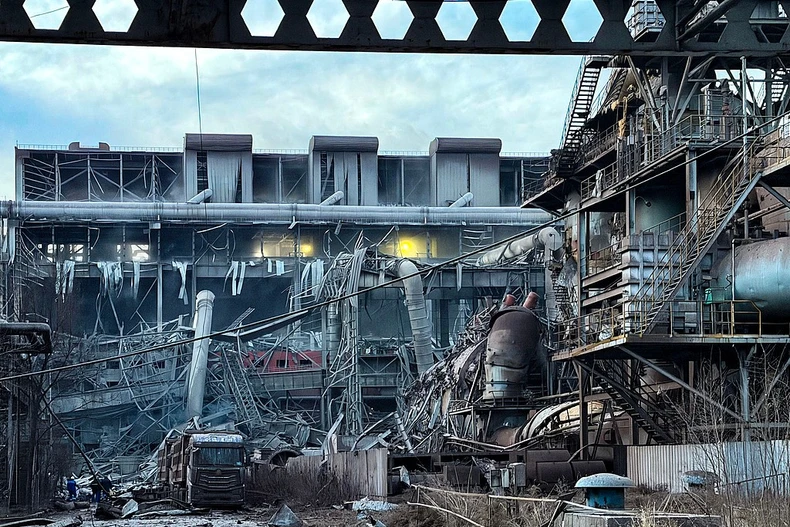 Hiện trường vụ nổ. (Ảnh: China Youth Daily)