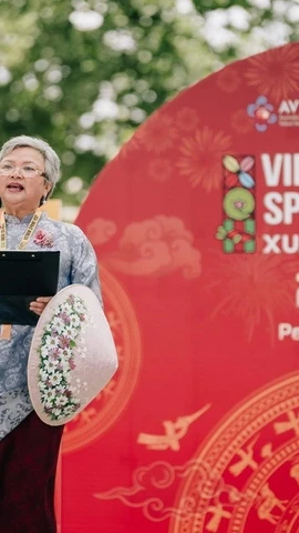 Chủ tịch Hội Phụ nữ Tây Australia Hồng Jackson là một trong những kiều bào tích cực tham gia hưởng ứng các hoạt động hướng về đất nước, quê hương. (Ảnh: TTXVN phát)